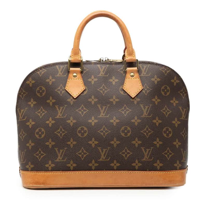Louis Vuitton Monogram Alma PM Brown Good condition - Front View