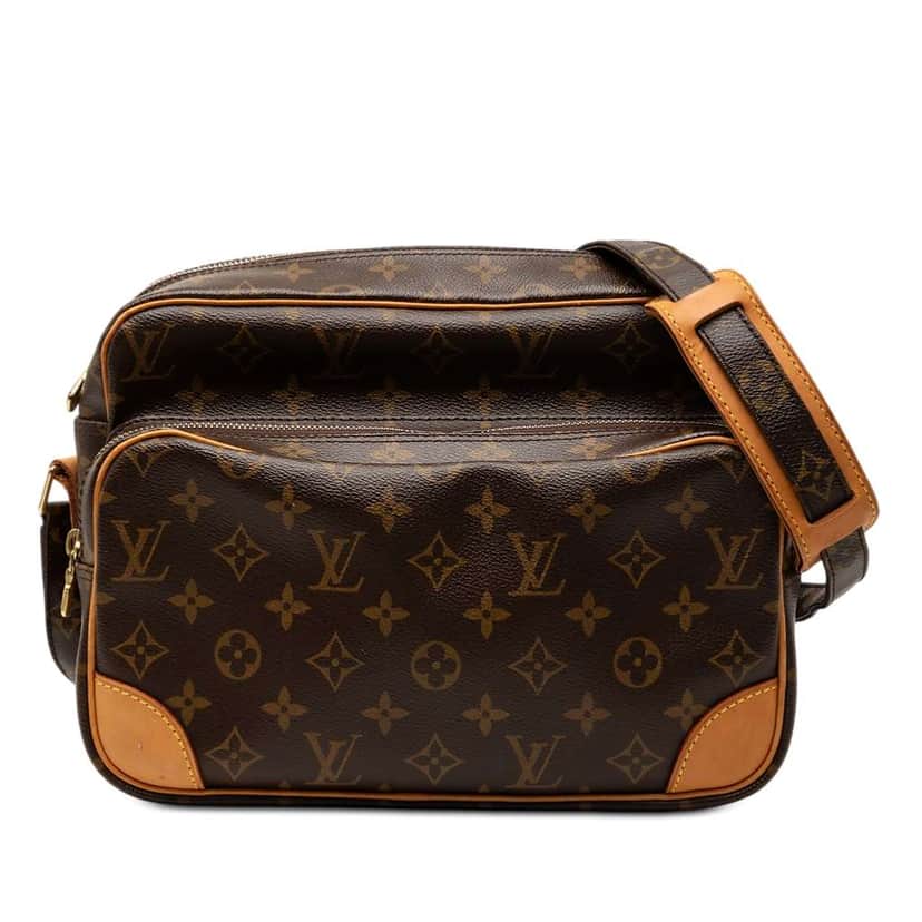 Louis Vuitton Monogram Nil Crossbody Brown Good condition - Front View