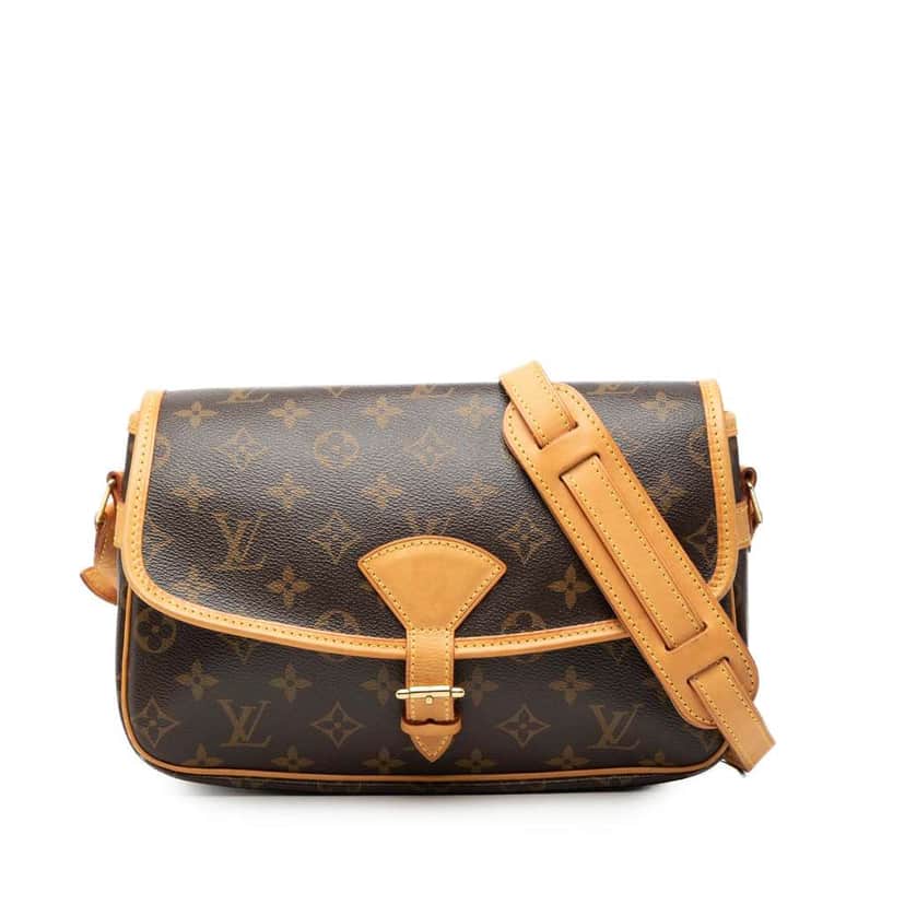 Louis Vuitton Monogram Sologne Brown Good condition - Front View