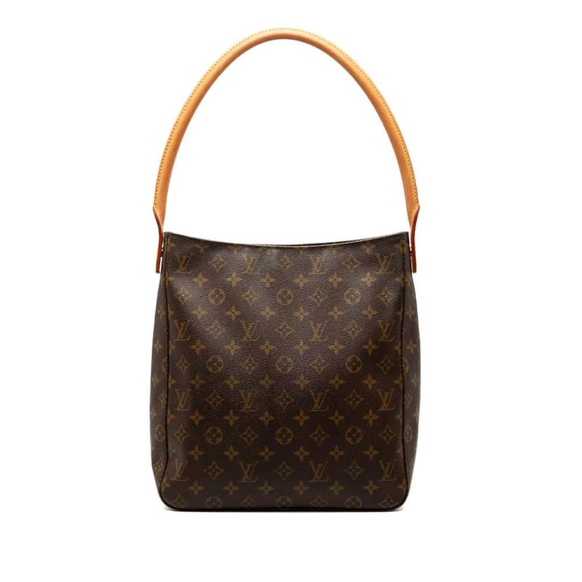 Louis Vuitton Monogram Looping GM Brown Good condition - Front View