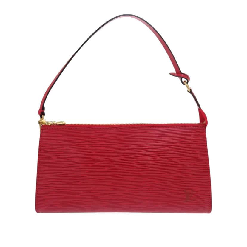 Louis Vuitton Epi Pochette Accessoires Red Leather Very good condition - Front View