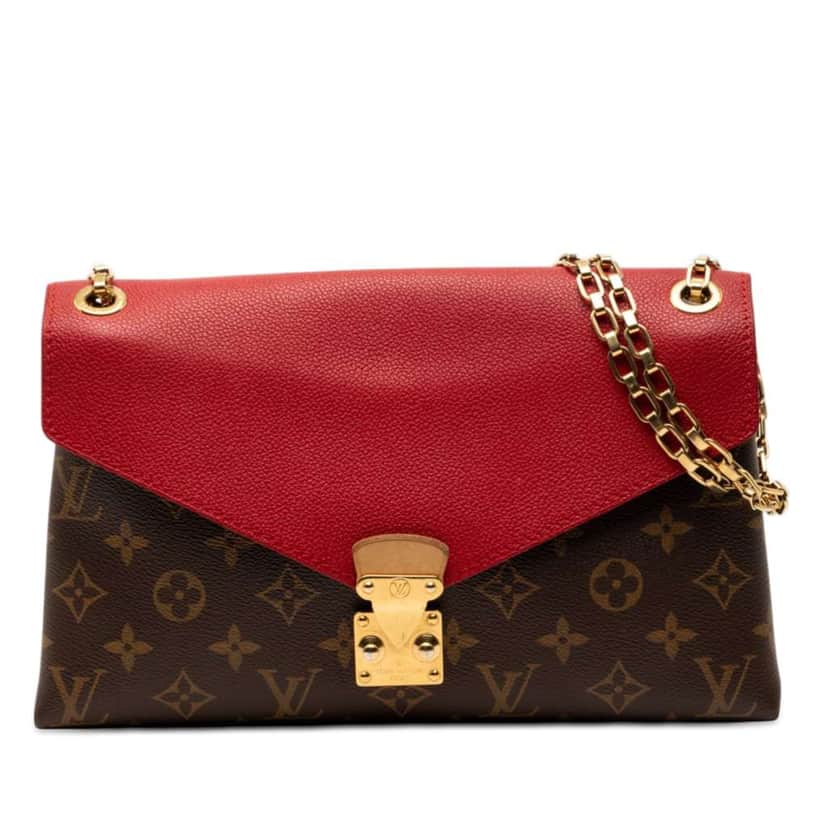 Louis Vuitton Monogram Pallas Chain Brown Very good condition - Front View