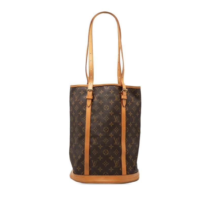 Louis Vuitton Monogram Bucket GM Brown Very good condition - Front View