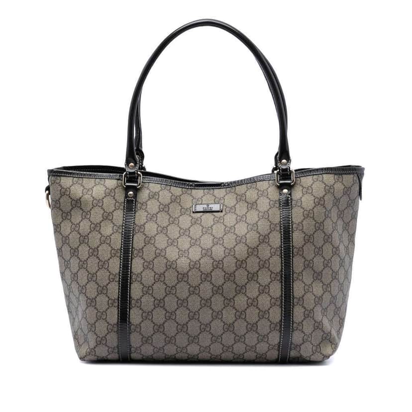 Gucci Medium GG Supreme Joy Tote Beige Very good condition - Front View