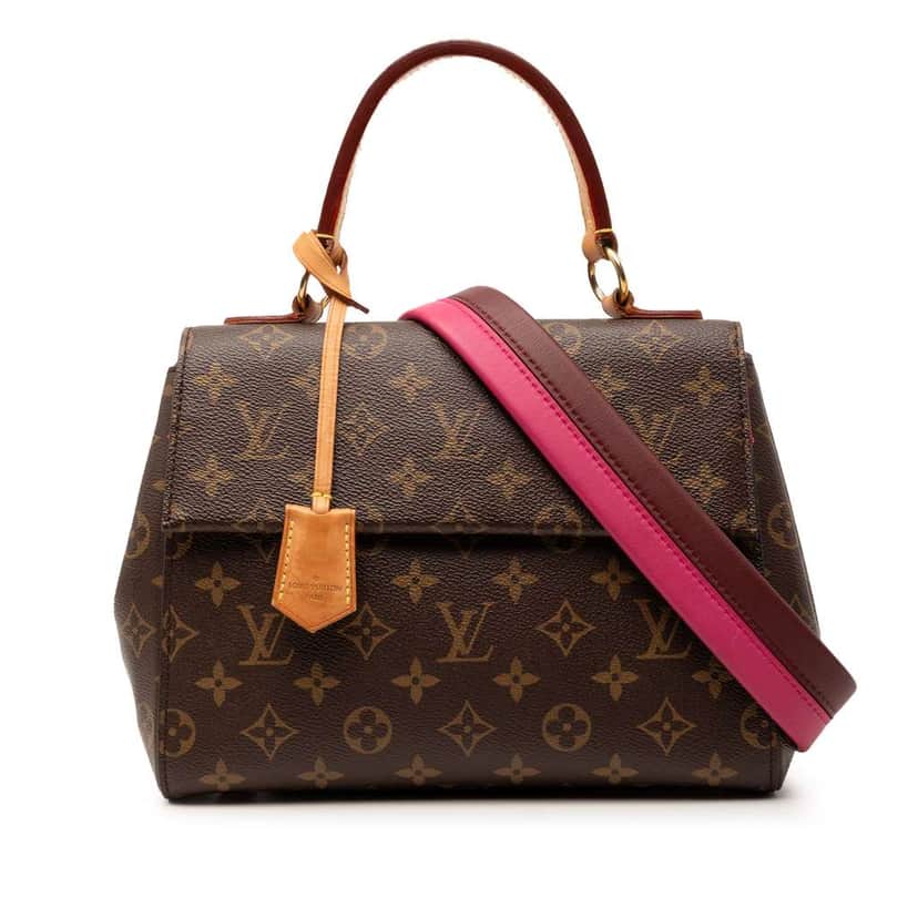 Louis Vuitton Monogram Cluny BB Brown Good condition - Front View