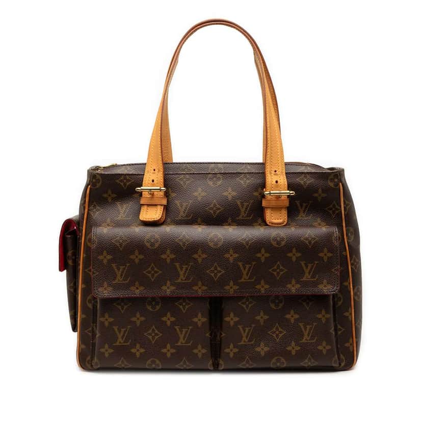 Louis Vuitton Monogram Multipli Cite Brown Good condition - Front View
