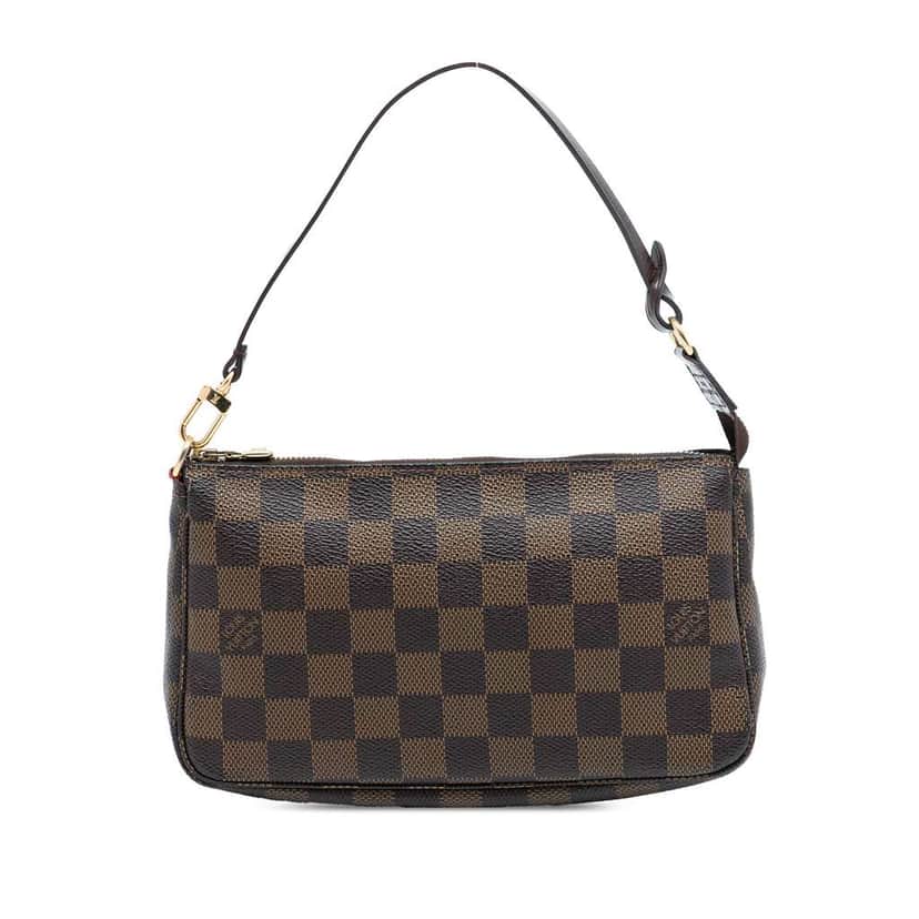 Louis Vuitton Damier Ebene Pochette Accessoires Brown Very good condition - Front View
