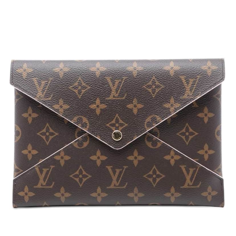 Louis Vuitton Monogram Pochette Kirigami Set Brown Good condition - Front View