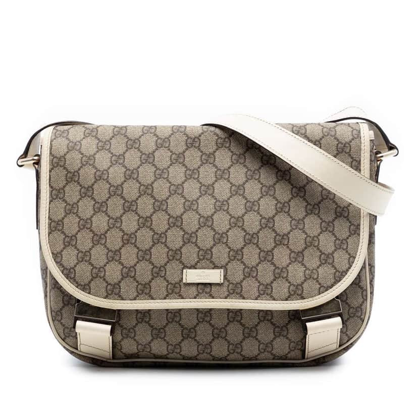 Gucci GG Supreme Crossbody Beige Good condition - Front View