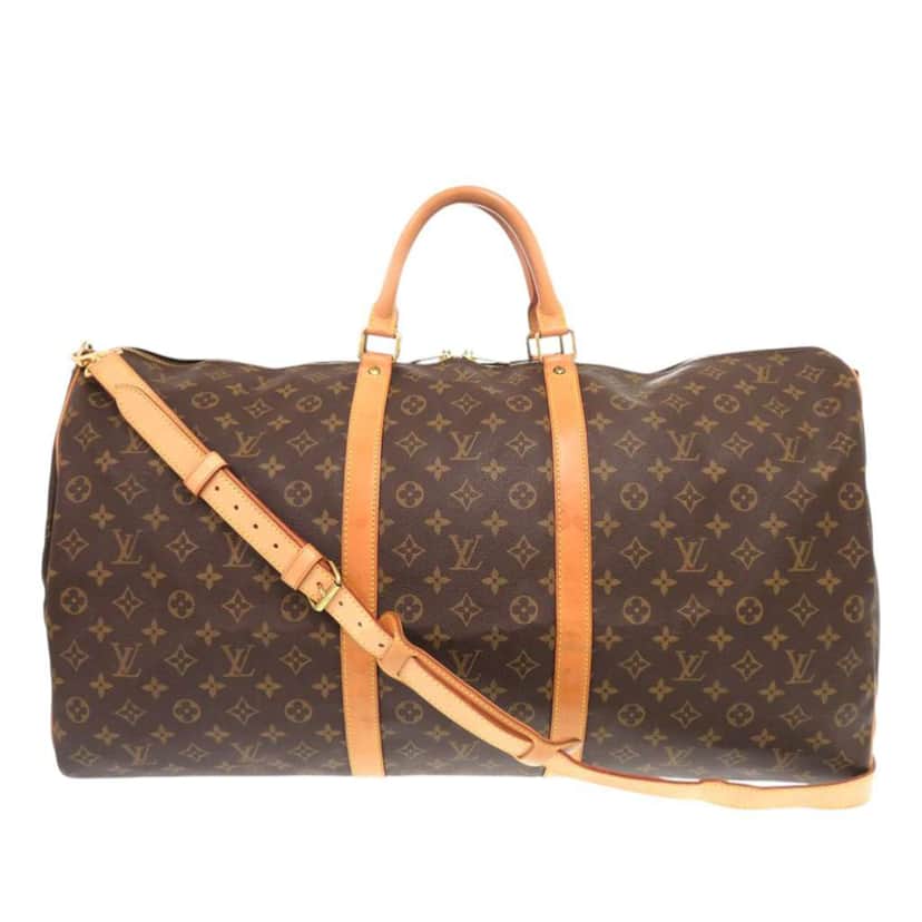 Louis Vuitton Monogram Keepall Bandouliere 60 Brown Very good condition - Front View