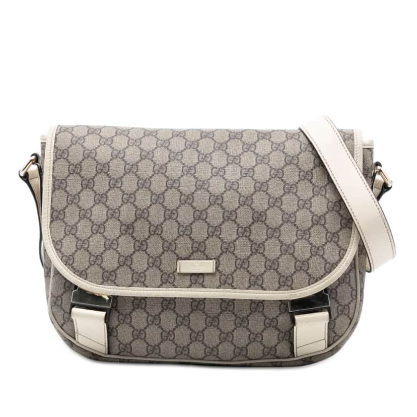 Gucci GG Supreme Crossbody Beige Good condition - Front View
