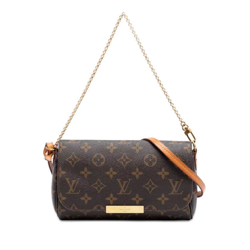 Louis Vuitton Monogram Favorite PM Brown Good condition - Front View