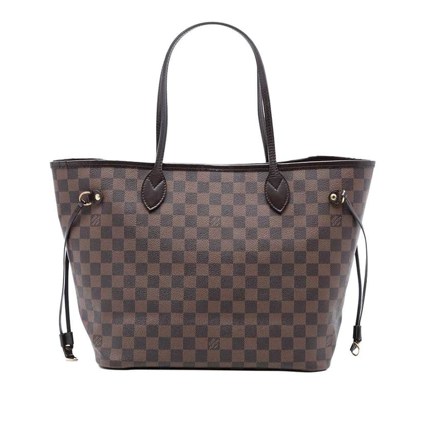 Louis Vuitton Damier Ebene Neverfull MM Brown Good condition - Front View