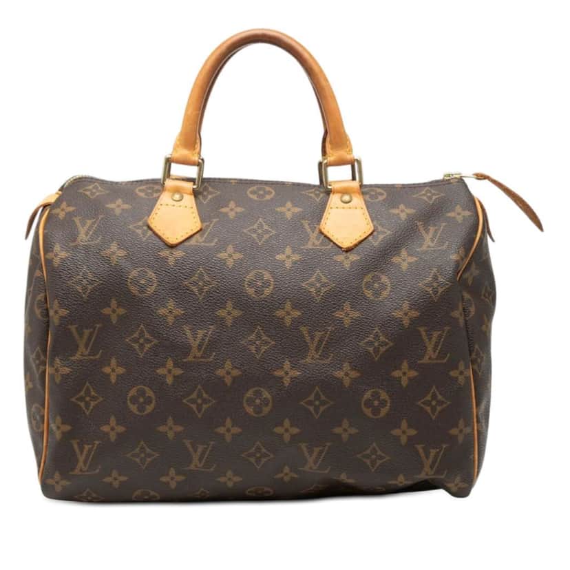 Louis Vuitton Monogram Speedy 30 Brown Fair condition - Front View