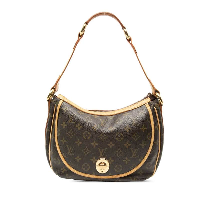 Louis Vuitton Monogram Tulum PM Brown Good condition - Front View