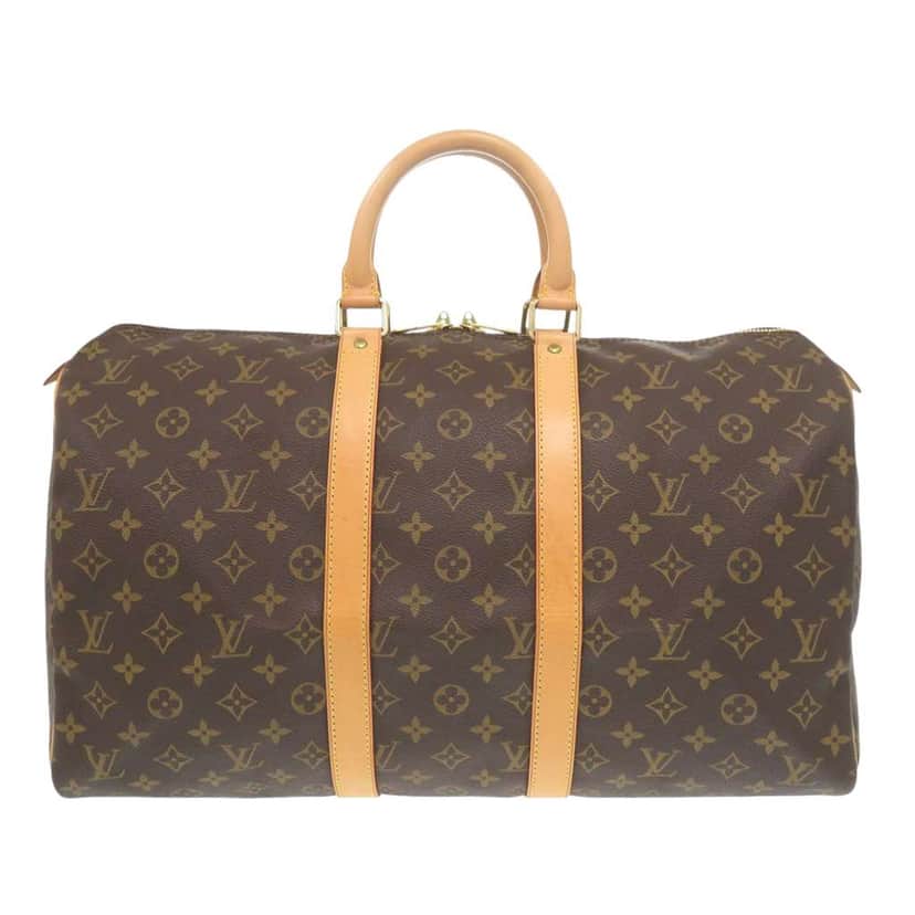 Louis Vuitton Monogram Keepall 45 Brown Good condition - Front View