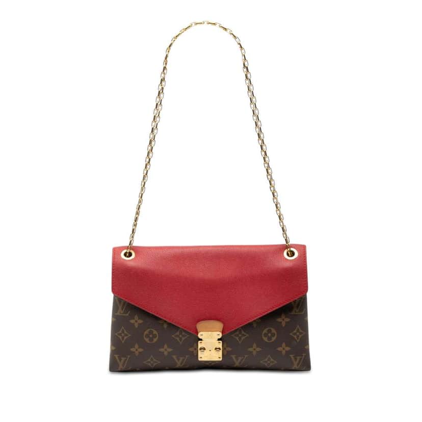 Louis Vuitton Monogram Pallas Chain Brown Good condition - Front View