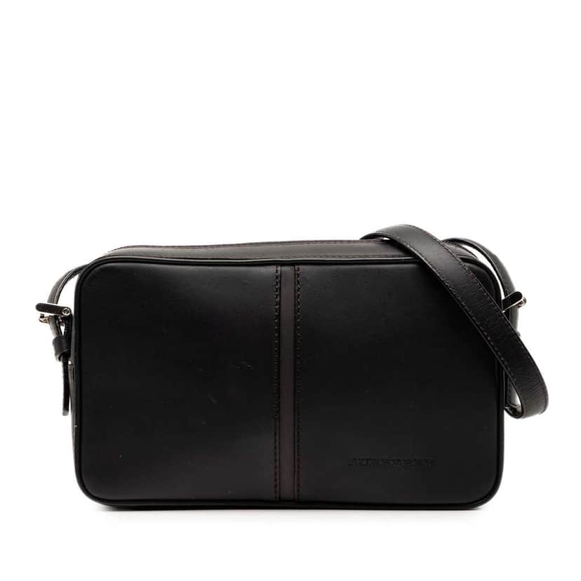 Burberry Leather Crossbody Brown Leather Good condition - Front View