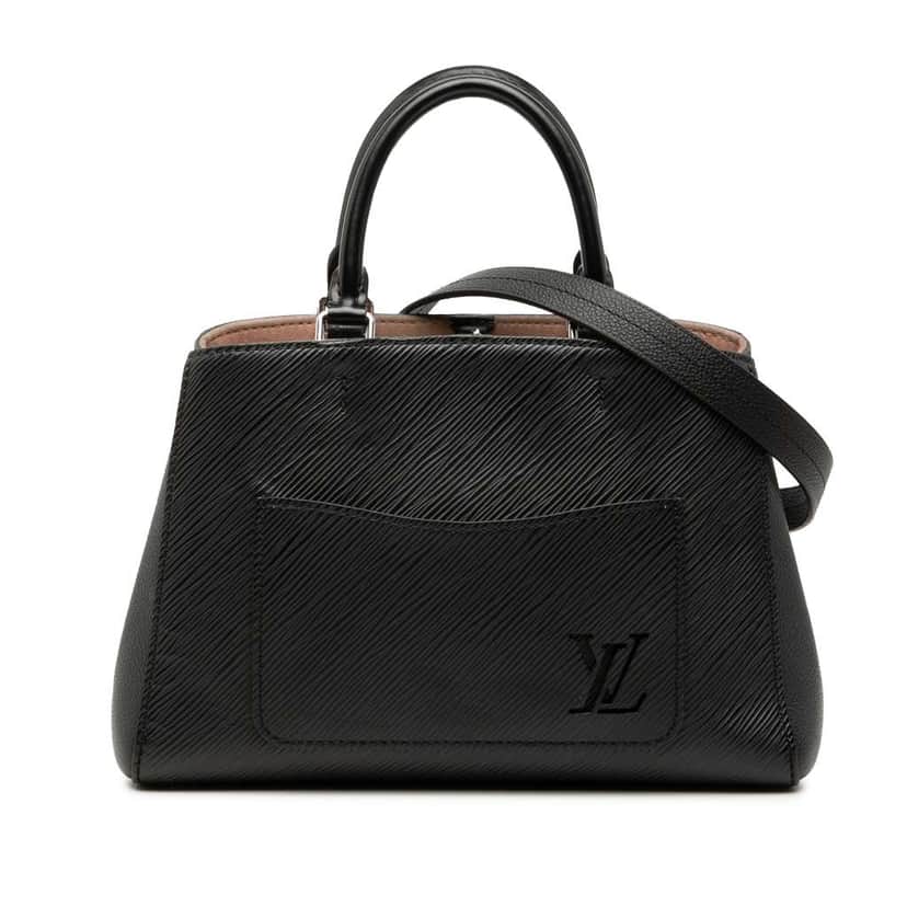 Louis Vuitton Epi Marelle BB Black Leather Good condition - Front View