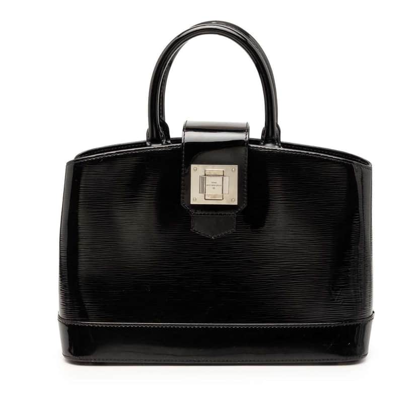 Louis Vuitton Electric Epi Mirabeau PM Black Leather Very good condition - Front View