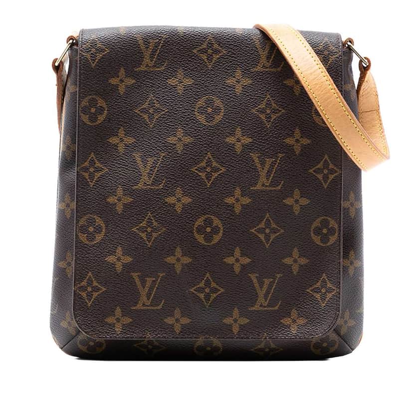 Louis Vuitton Monogram Musette Salsa PM Short Strap Brown Good condition - Front View