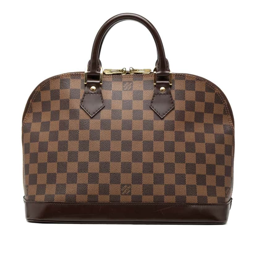Louis Vuitton Damier Ebene Alma PM Brown Very good condition - Front View