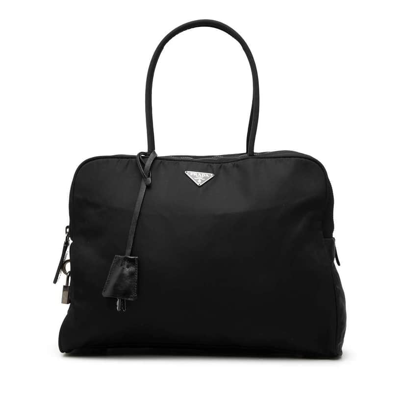 Prada Tessuto Handbag Black Very good condition - Front View