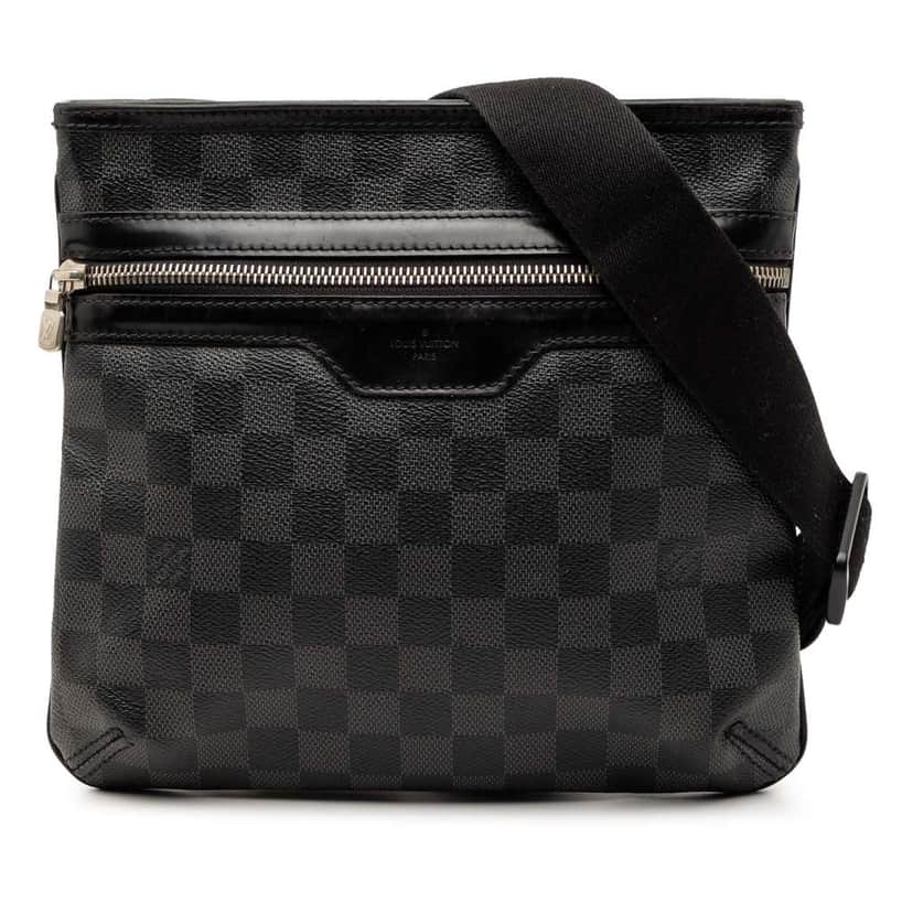 Louis Vuitton Damier Graphite Thomas Black Very good condition - Front View