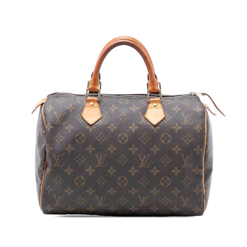 Louis Vuitton Monogram Speedy 30 Brown Very good condition - Front View