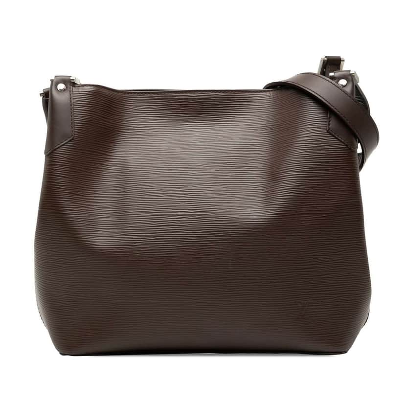 Louis Vuitton Epi Mandara MM Brown Leather Very good condition - Front View