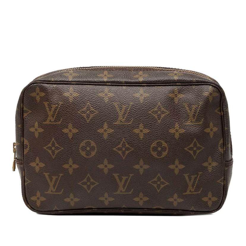 Louis Vuitton Monogram Trousse Toilette 23 Brown Very good condition - Front View