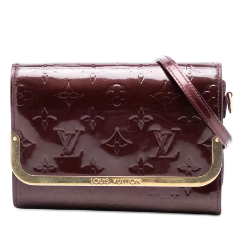 Louis Vuitton Monogram Vernis Rossmore PM Red Leather Very good condition - Front View