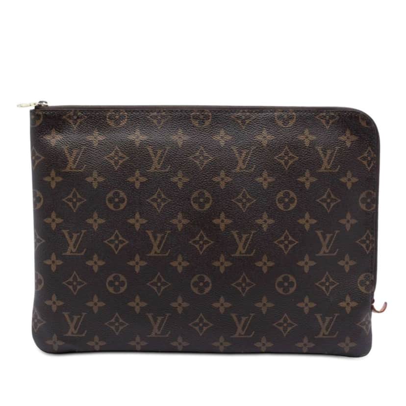 Louis Vuitton Monogram Etui Voyage MM Brown Very good condition - Front View