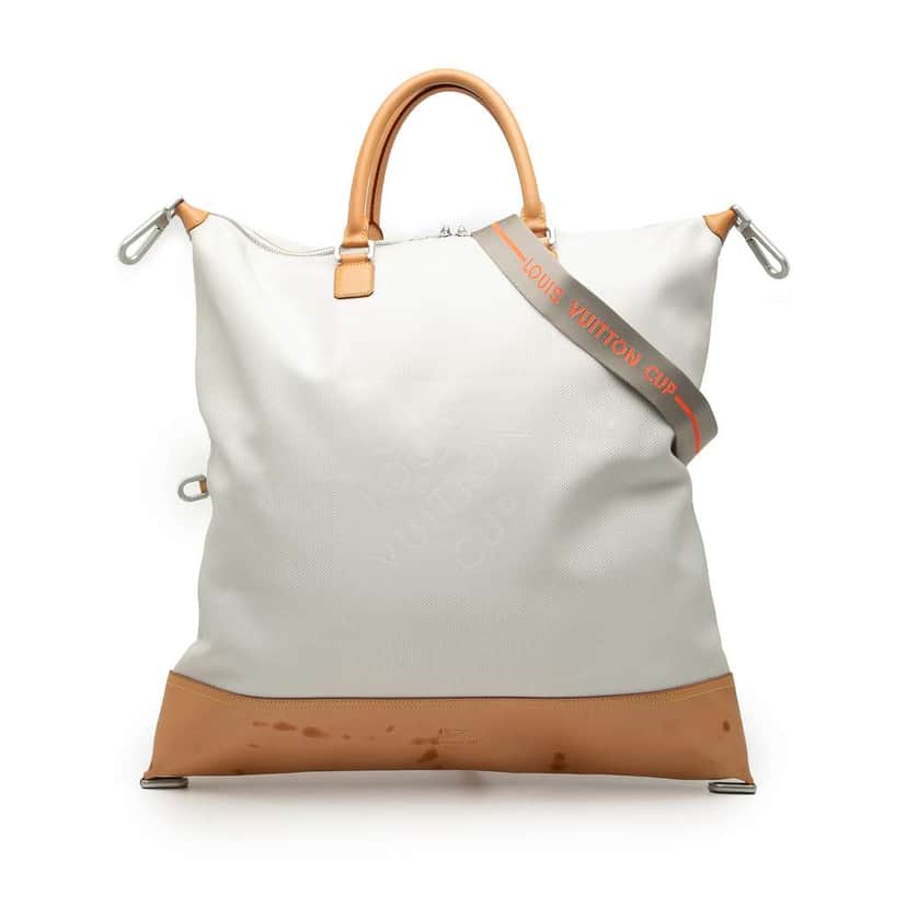 Louis Vuitton Damier Geant LV Cup Cube White Canvas Very good condition - Front View
