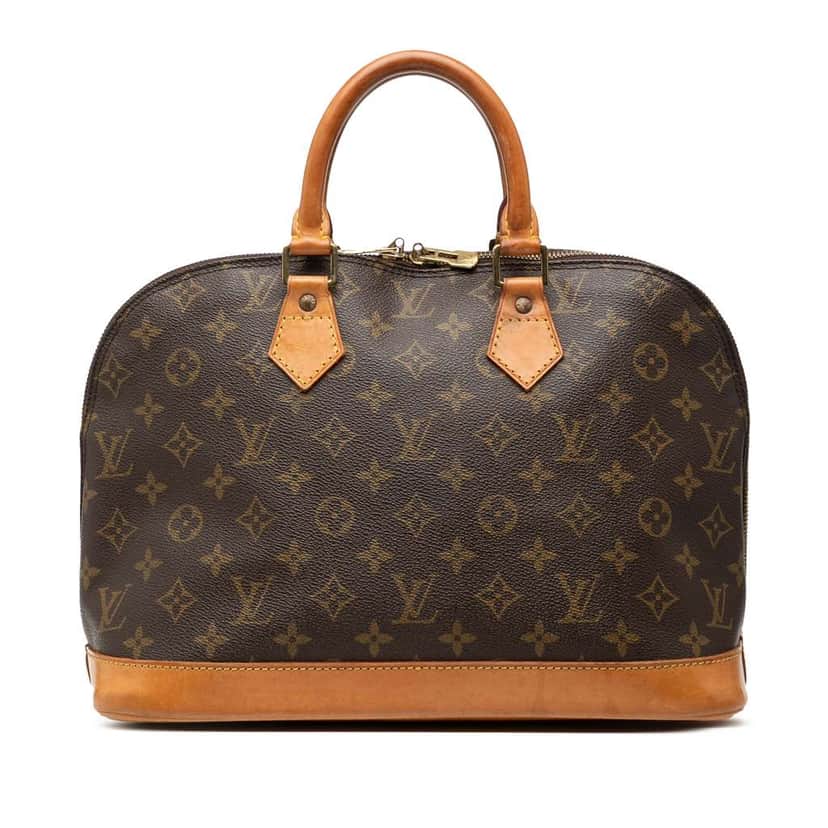 Louis Vuitton Monogram Alma PM Brown Very good condition - Front View