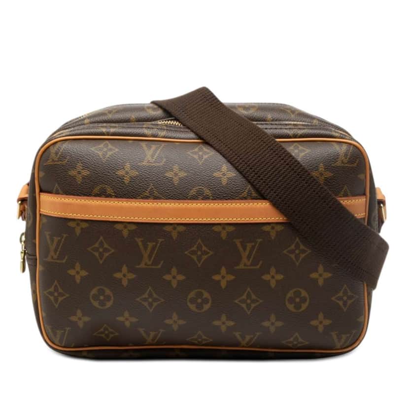 Louis Vuitton Monogram Reporter PM Brown Very good condition - Front View