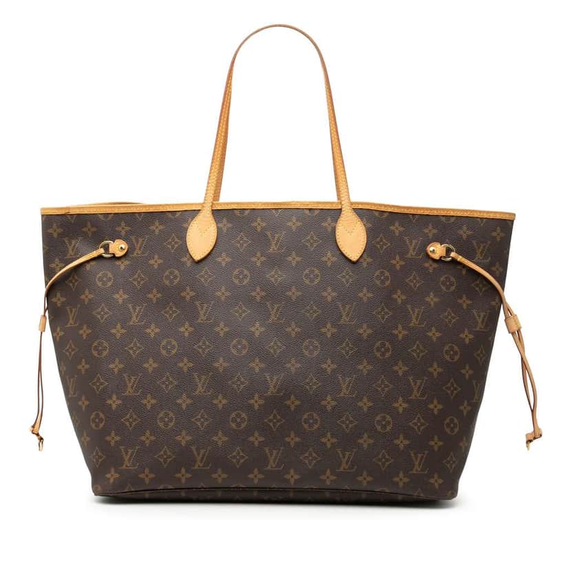 Louis Vuitton Monogram Neverfull GM Brown Very good condition - Front View