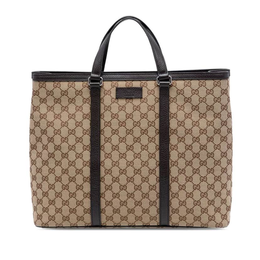 Gucci GG Canvas Joy Tote Beige Canvas Good condition - Front View