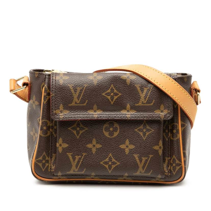 Louis Vuitton Monogram Viva Cite PM Brown Very good condition - Front View
