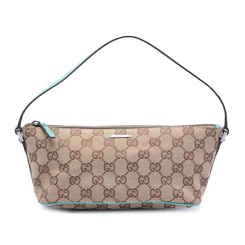 Gucci GG Canvas Boat Beige Canvas Very good condition - Front View