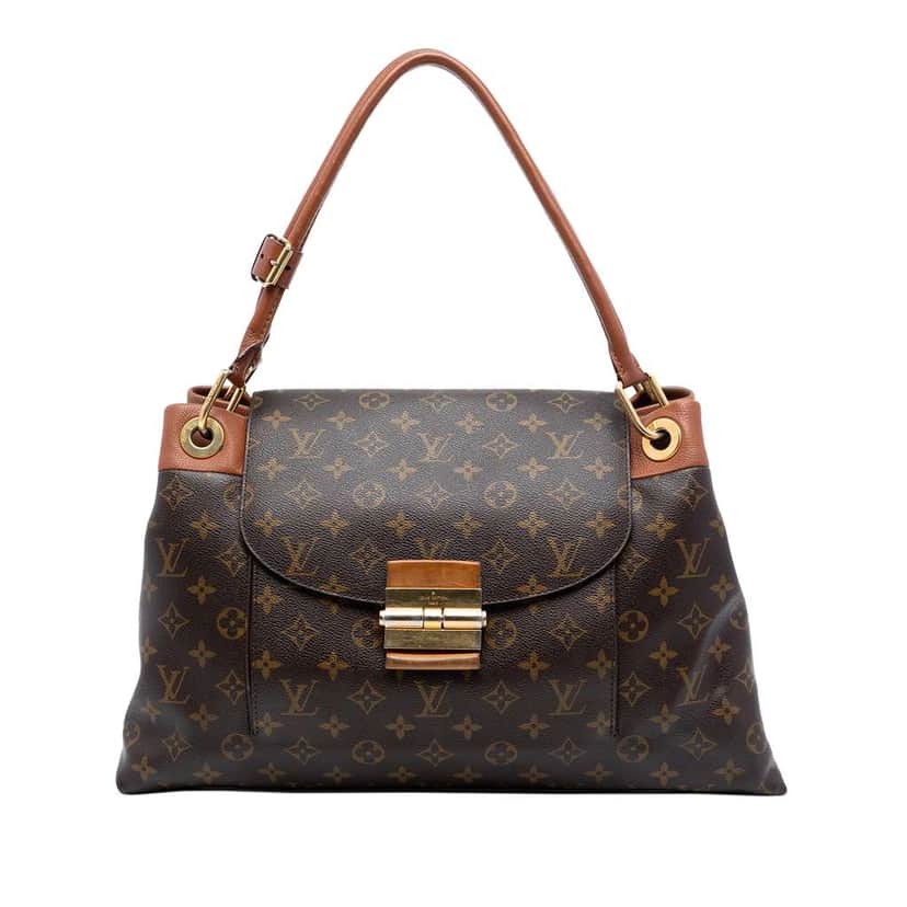 Louis Vuitton Monogram Olympe MM Brown Very good condition - Front View