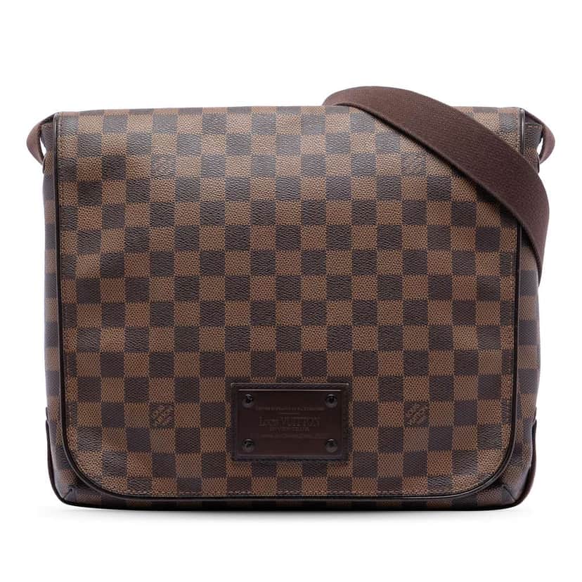 Louis Vuitton Damier Ebene Brooklyn MM Brown Very good condition - Front View
