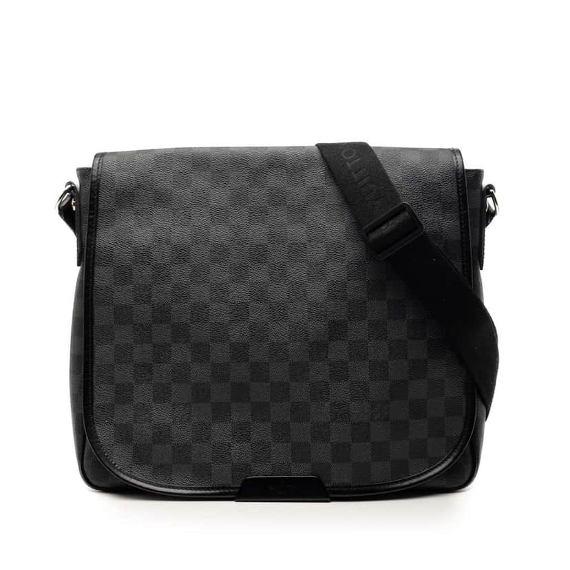 Louis Vuitton Damier Graphite Daniel MM Black Very good condition - Front View