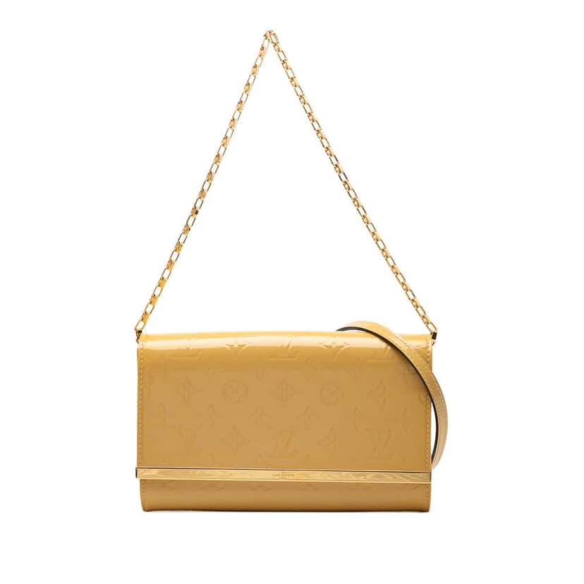 Louis Vuitton Monogram Vernis Ana Beige Leather Very good condition - Front View