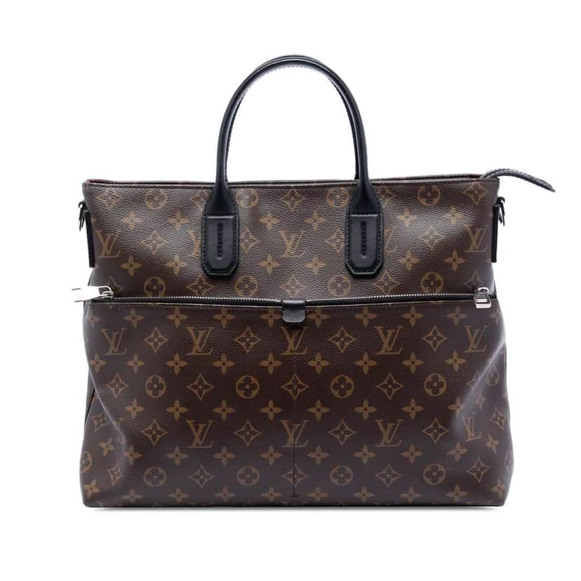 Louis Vuitton Monogram Macassar 7 Days A Week Brown Very good condition - Front View