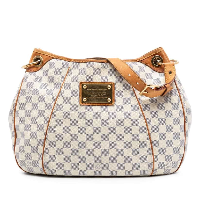 Louis Vuitton Damier Azur Galliera PM White Very good condition - Front View