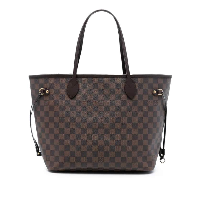Louis Vuitton Damier Ebene Neverfull MM Brown Very good condition - Front View