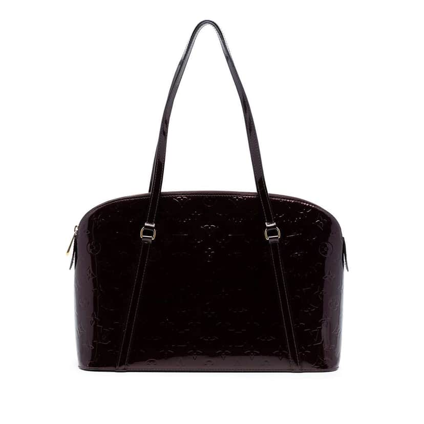 Louis Vuitton Monogram Vernis Avalon Purple Leather Very good condition - Front View