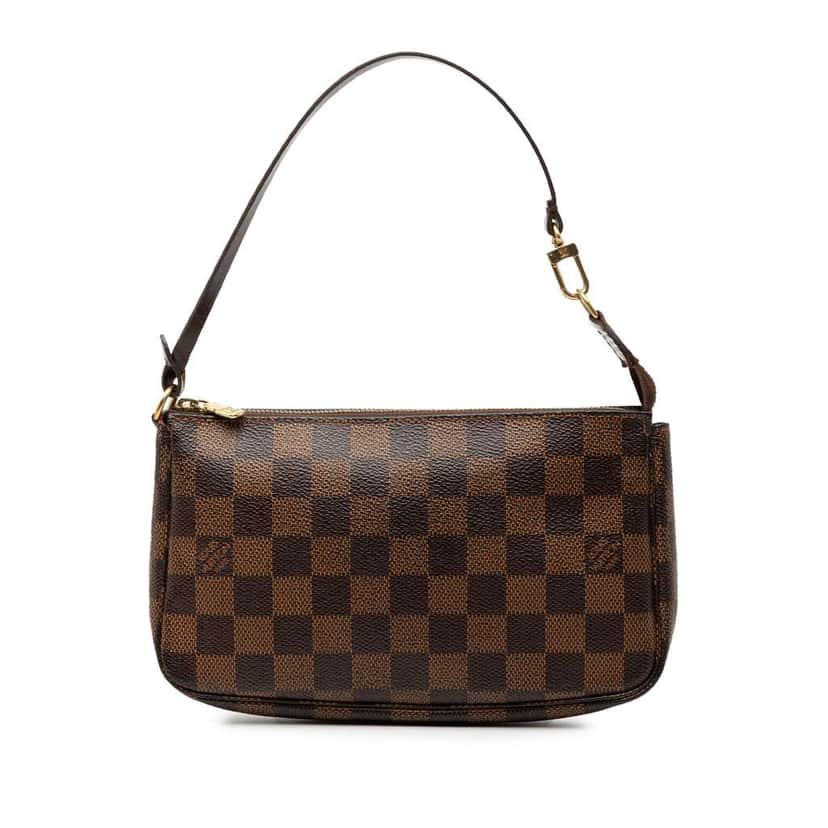 Louis Vuitton Damier Ebene Pochette Accessoires Brown Very good condition - Front View