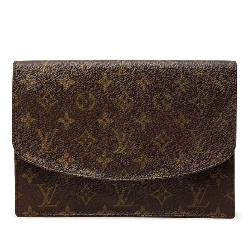 Louis Vuitton Monogram Pochette Rabat 23 Brown Very good condition - Front View